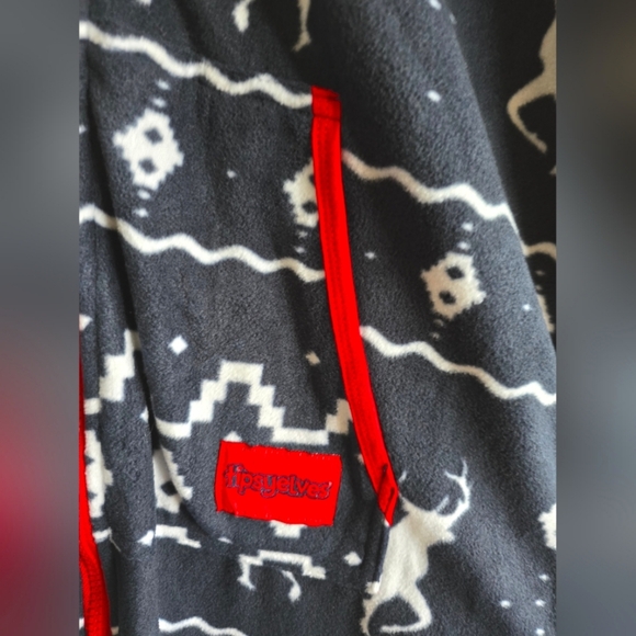 NWT!! Tipsy Elves, Women's Blue Reindeer Jumpsuit, NEW! - $89.95 - Picture 11 of 16